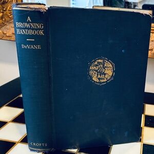 1940  A Browning Handbook hardcover